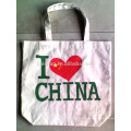 Promotional Logo Printed Custom Canvas Cotton Tote Bag